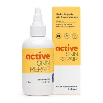 Active Skin Repair – The Natural & Non-Toxic Hydrogel & Antiseptic Spray for Minor Cuts, Scrapes, Rashes, Sunburns and Other Skin Irritations